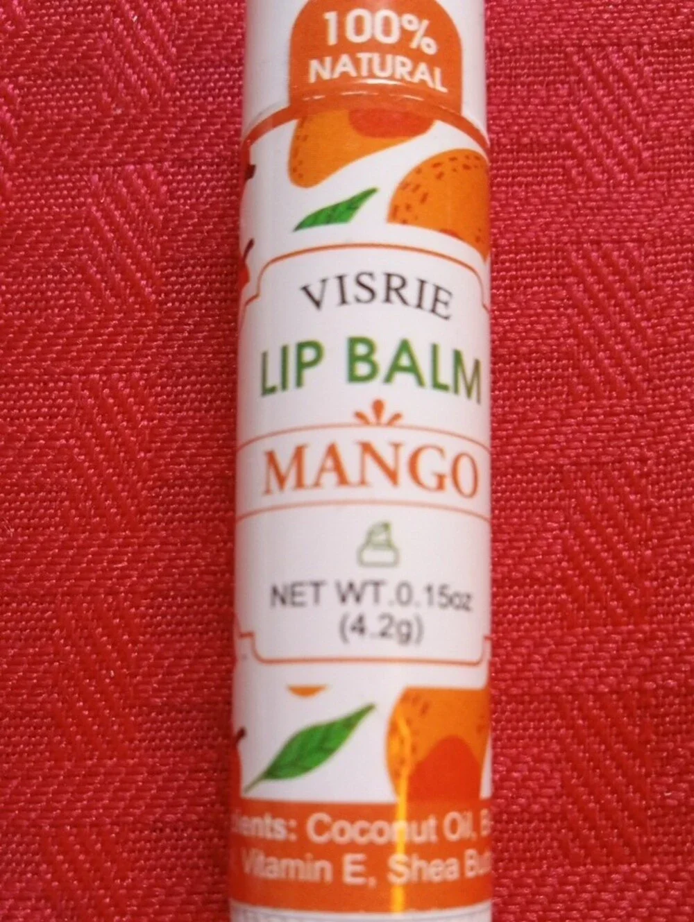 Brand New Set Of 4 Lip Balm - Rose, Lemon, Mango, Peach (Assorted)